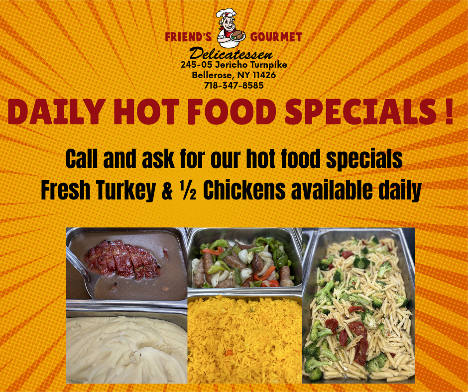 daily hot food special